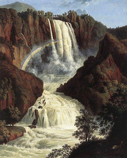 Jakob Philipp Hackert The Waterfalls at Terni China oil painting art